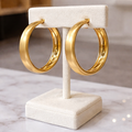Velour Hoops Gold